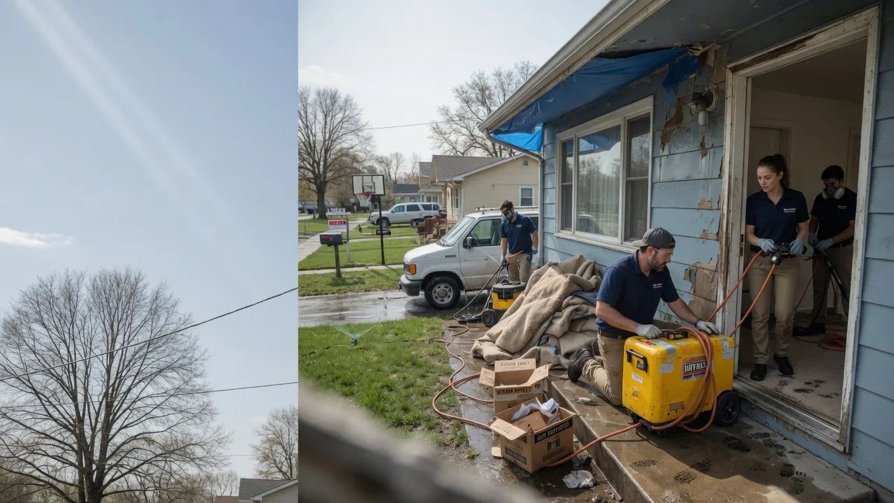 Basement Flood Cleanup in Lebanon, SD near me